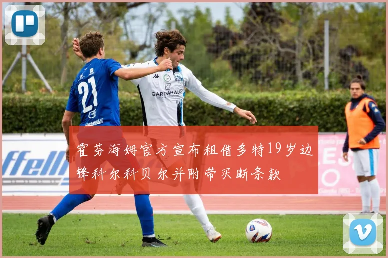霍芬海姆官方宣布租借多特19岁边锋科尔科贝尔并附带买断条款
